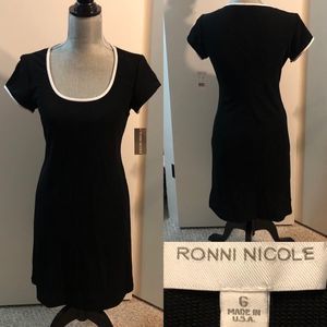 Ronni Nicole black a-line Dress Women’s Size 6 NWT